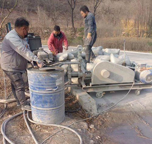 建湖路面下沉注浆